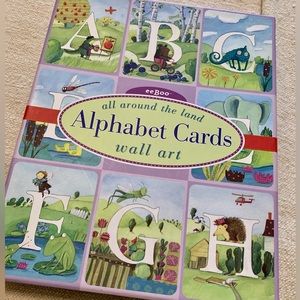 Wall Art Alphabet Cards like new